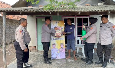 Wujudkan-Kamtibmas-Kondusif-Pasca-Pilkada,-Polsek-Sedati-Lakukan-Giat-Jumat-Berkah